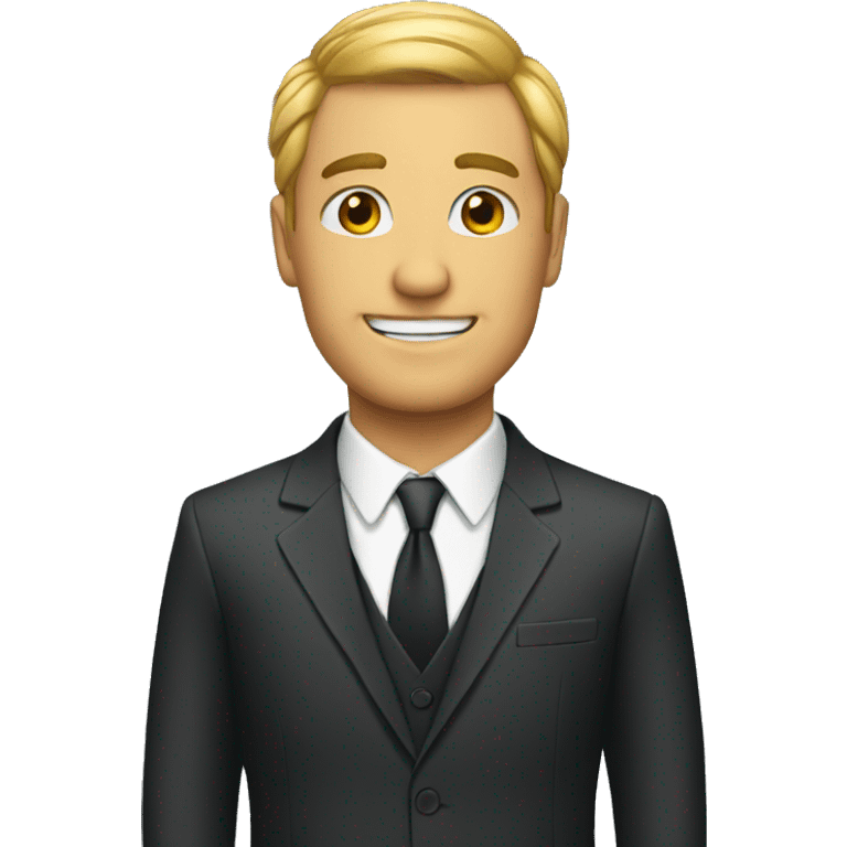 man in suit emoji