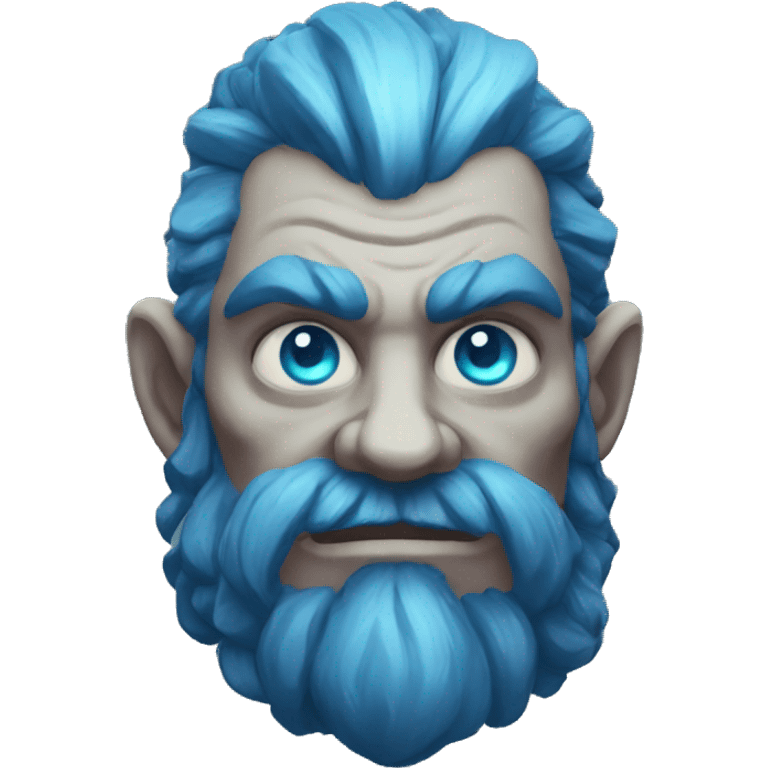 Spectral giant firbolg blue emoji