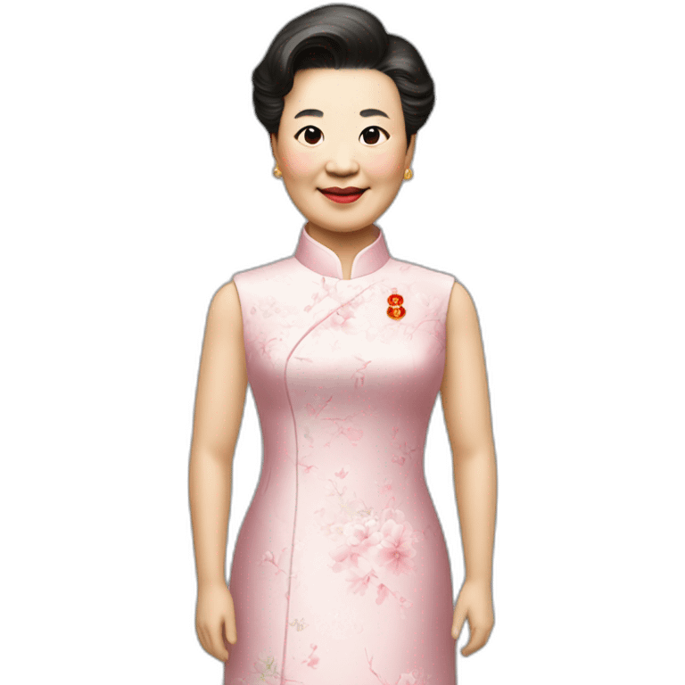 Xi jinping wearing a dress emoji