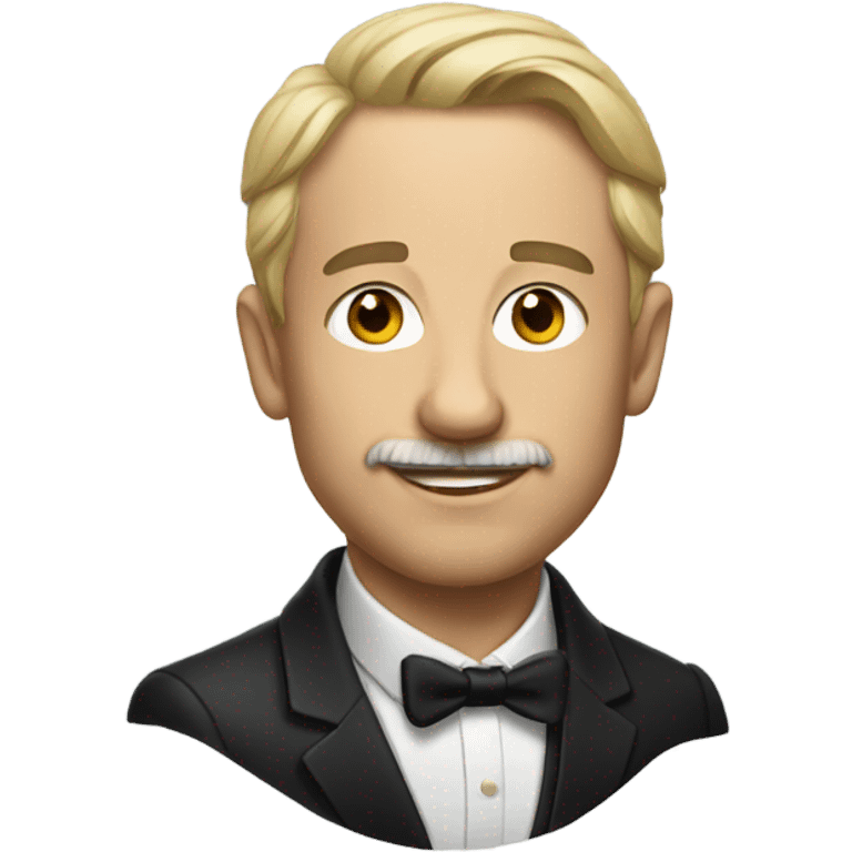 formal portrait of a man emoji