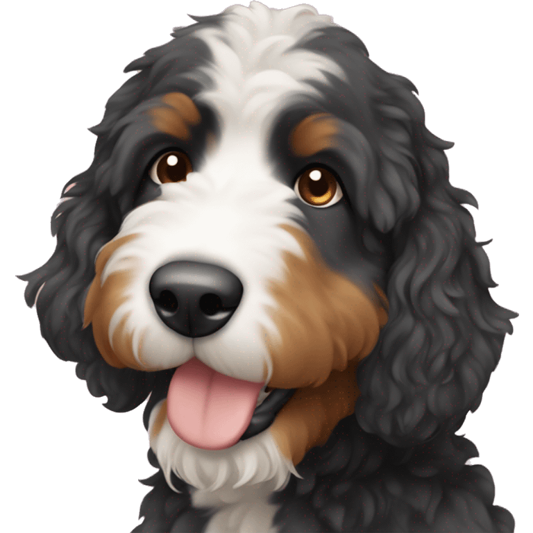 Bernedoodle emoji