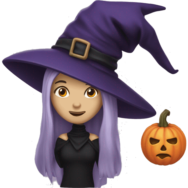 a witch emoji