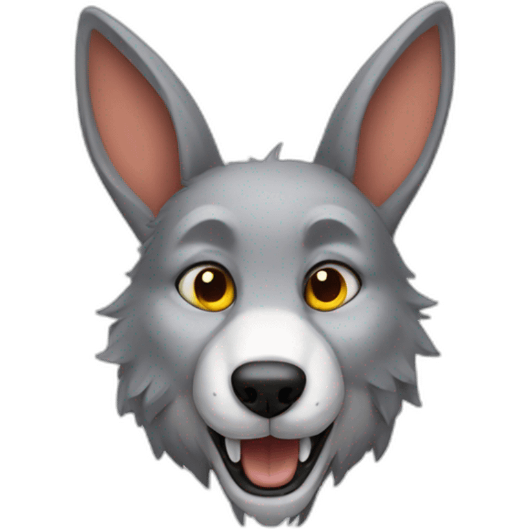 Wolf Rabbit emoji