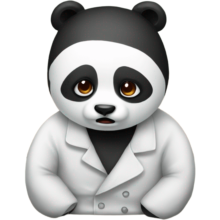 Panda sick emoji