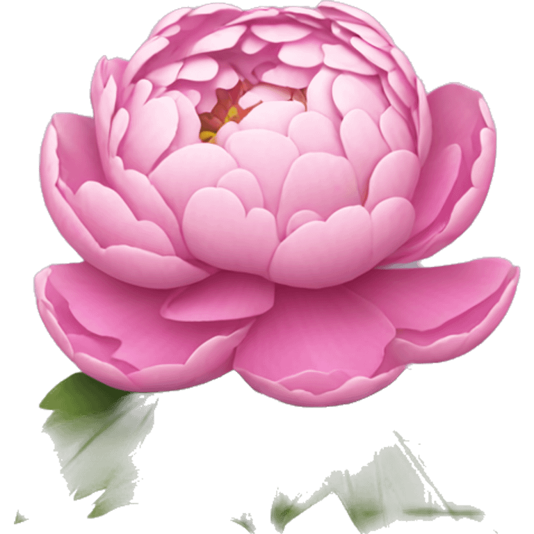 Pink peony bouquet  emoji