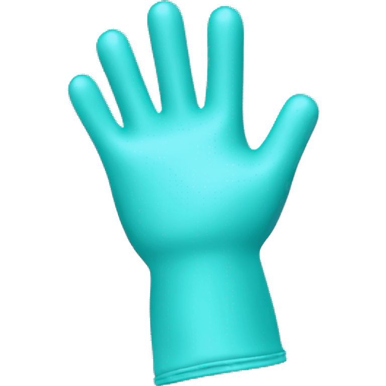 Nitrile gloves  emoji