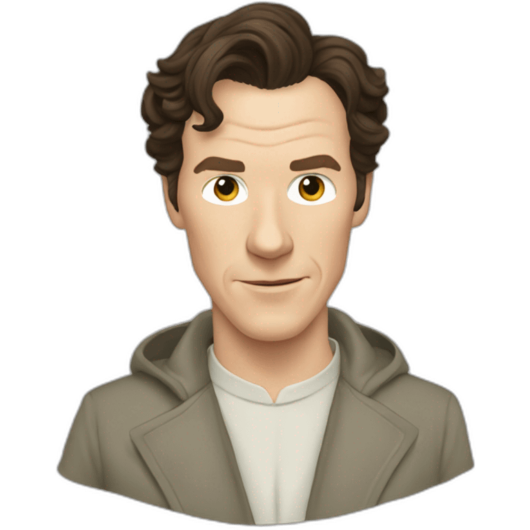 Benedict Cumberbatch mean emoji