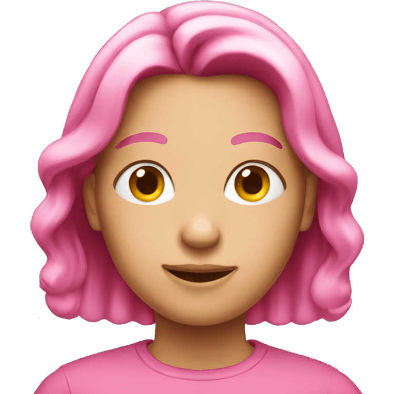 Pink emoji emoji