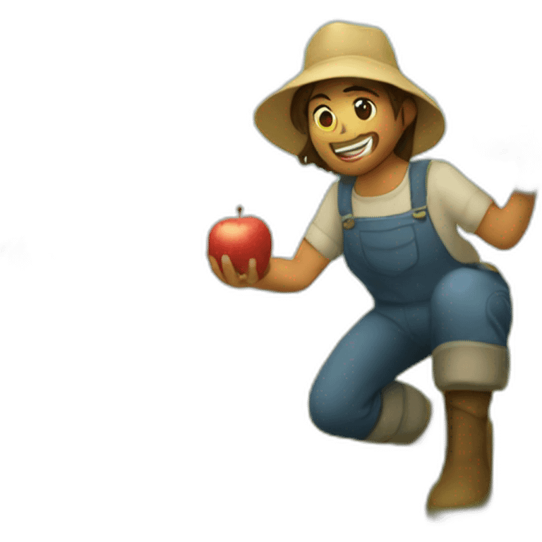 apple-picking emoji