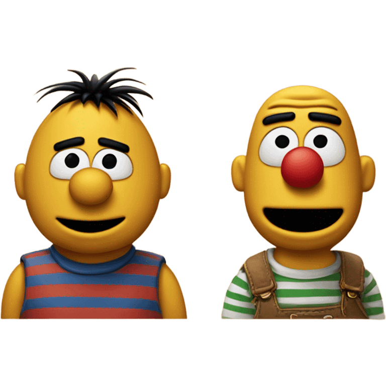 Bert and Ernie  emoji