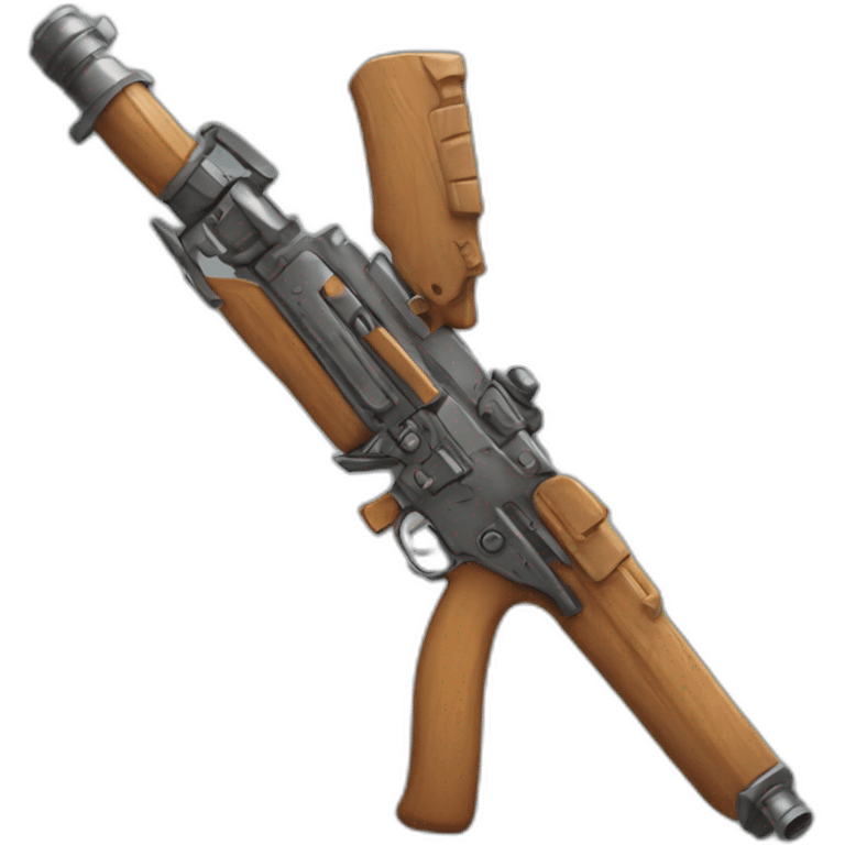 Realistic toyweapon emoji