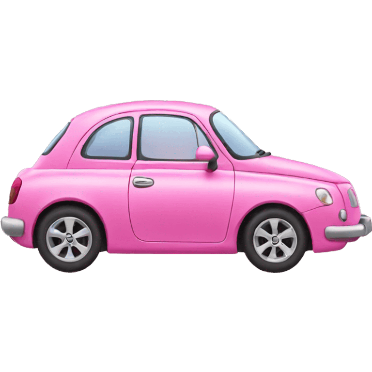 pink car emoji