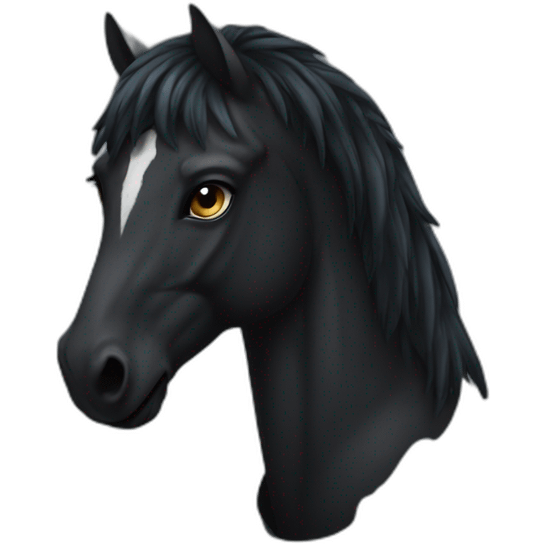 dark horse emoji