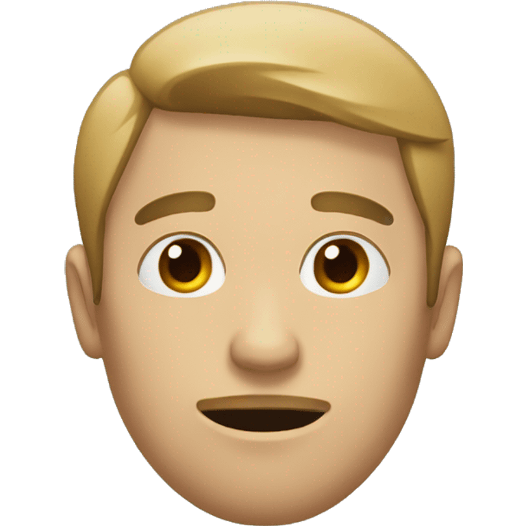 Homme pleure  emoji