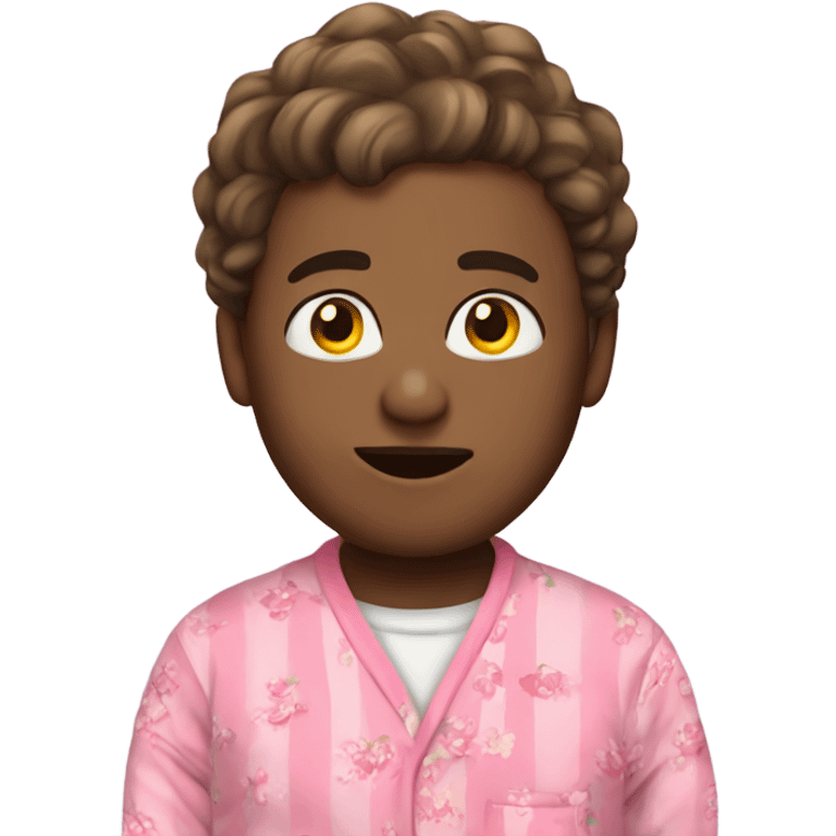 Me wearing pijama emoji