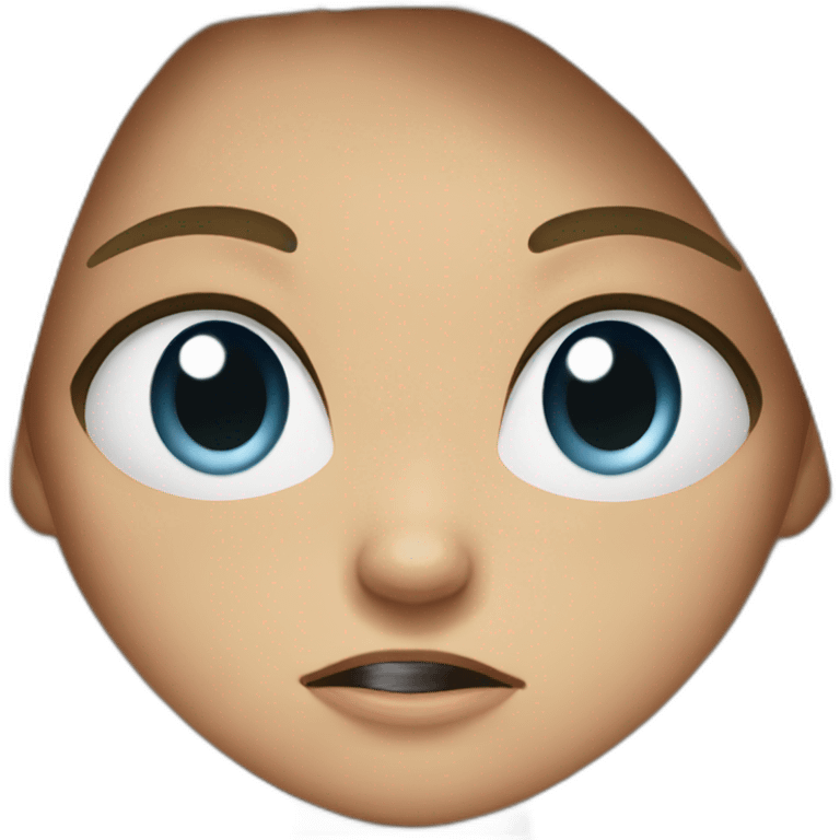 Angry-cry-girl emoji