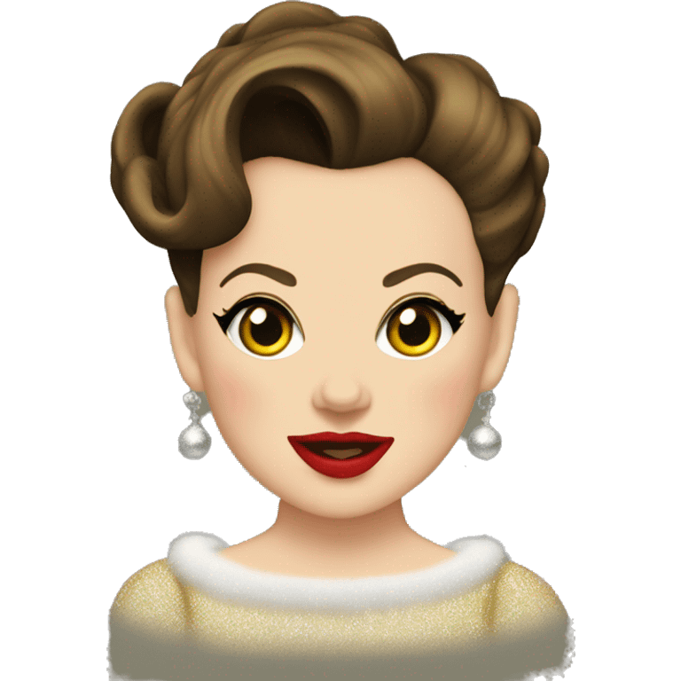 Judy garland Christmas emoji