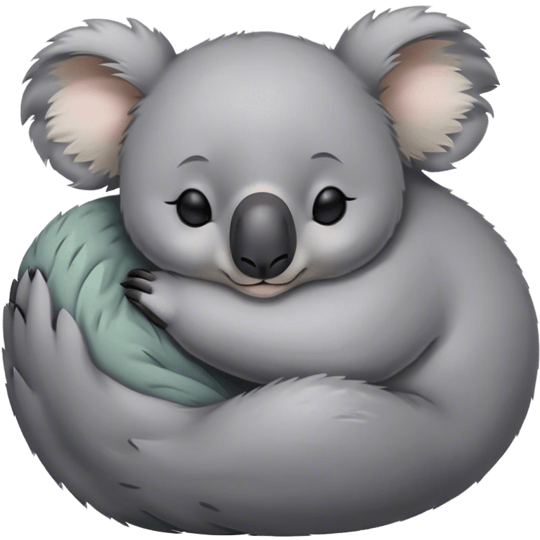 Koala sleeping emoji