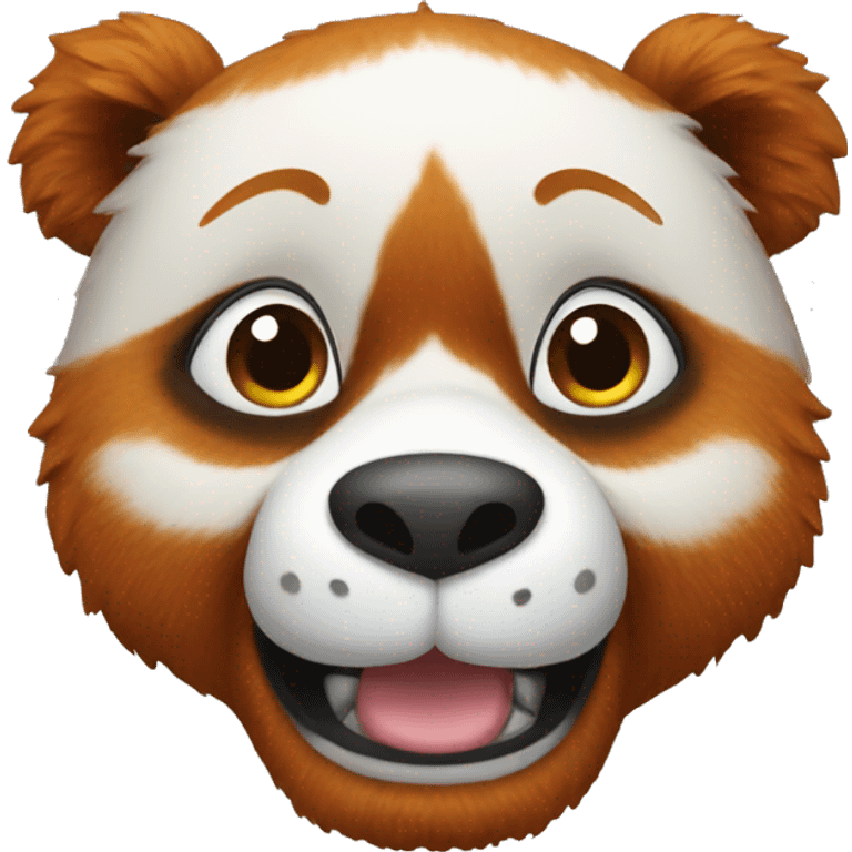 Ginger panda  emoji