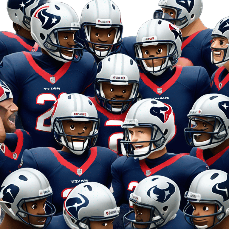 Texans. Football  emoji