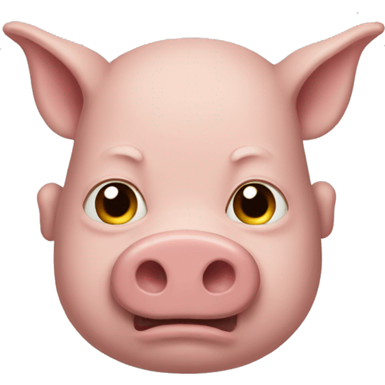 Pig man emoji