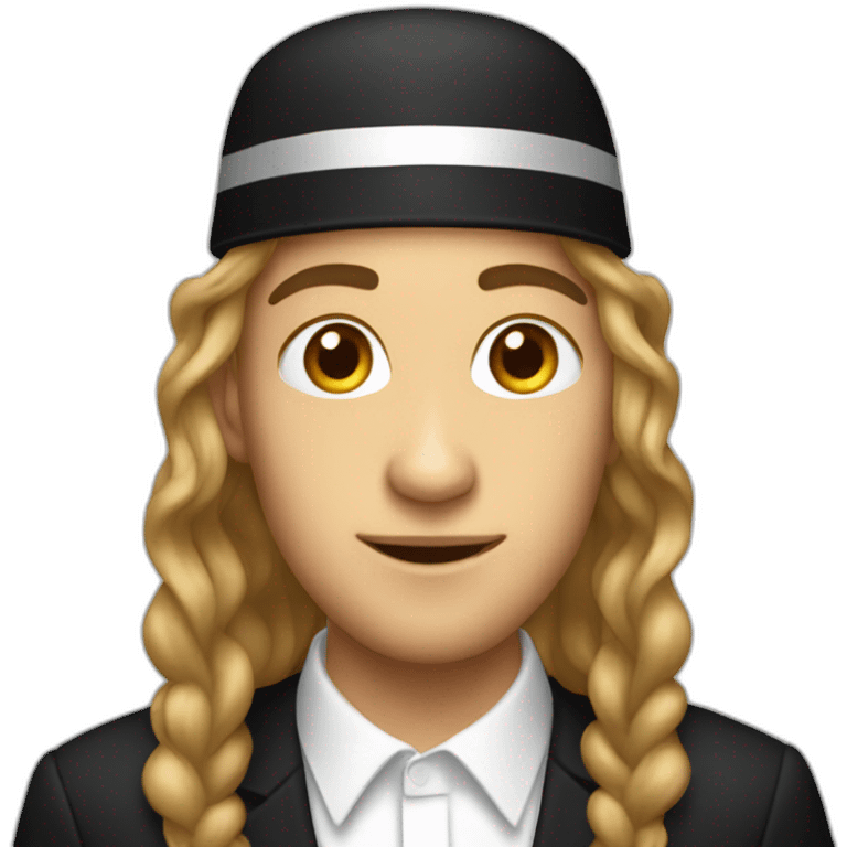 Hasidic 20 year old emoji