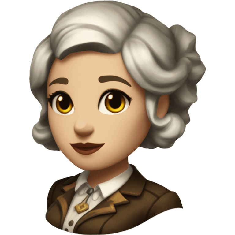 Elizabeth from the game bioshock infinite emoji