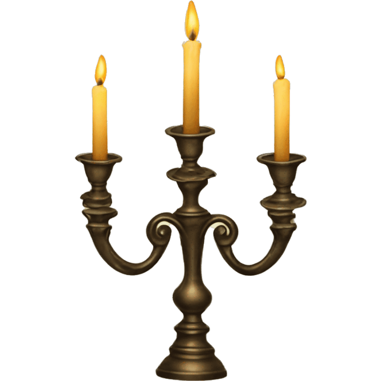 Vintage candelabra  emoji