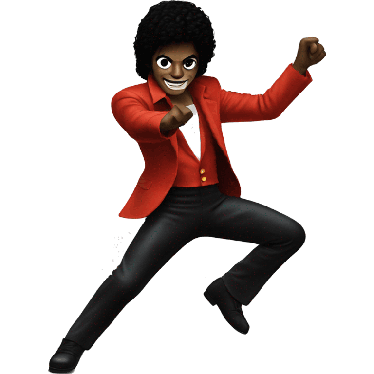 michael jackson thriller dance emoji