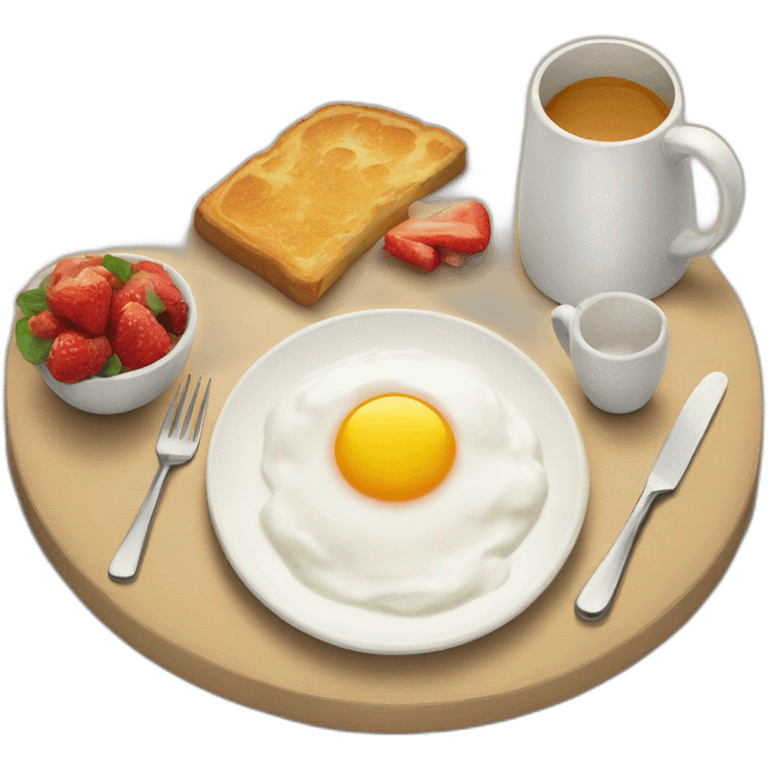 breakfast table emoji