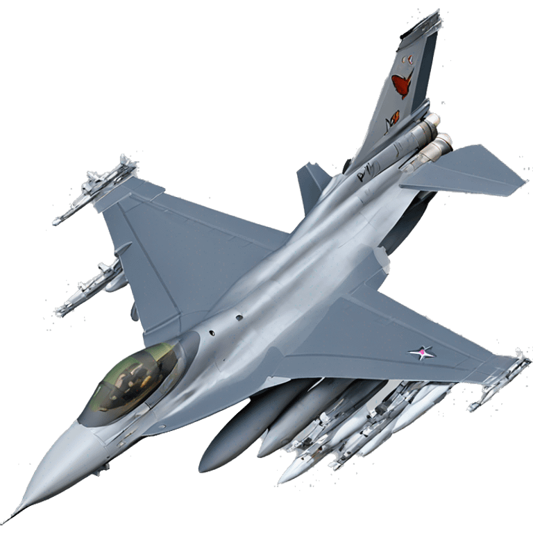 F-16 Fighting Falcon emoji