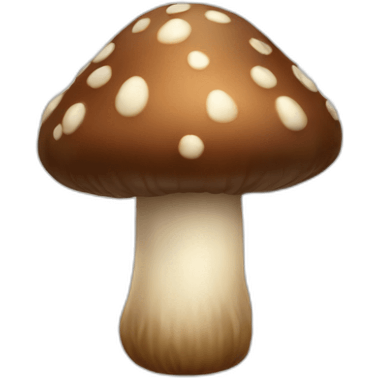 mushroom truffle emoji