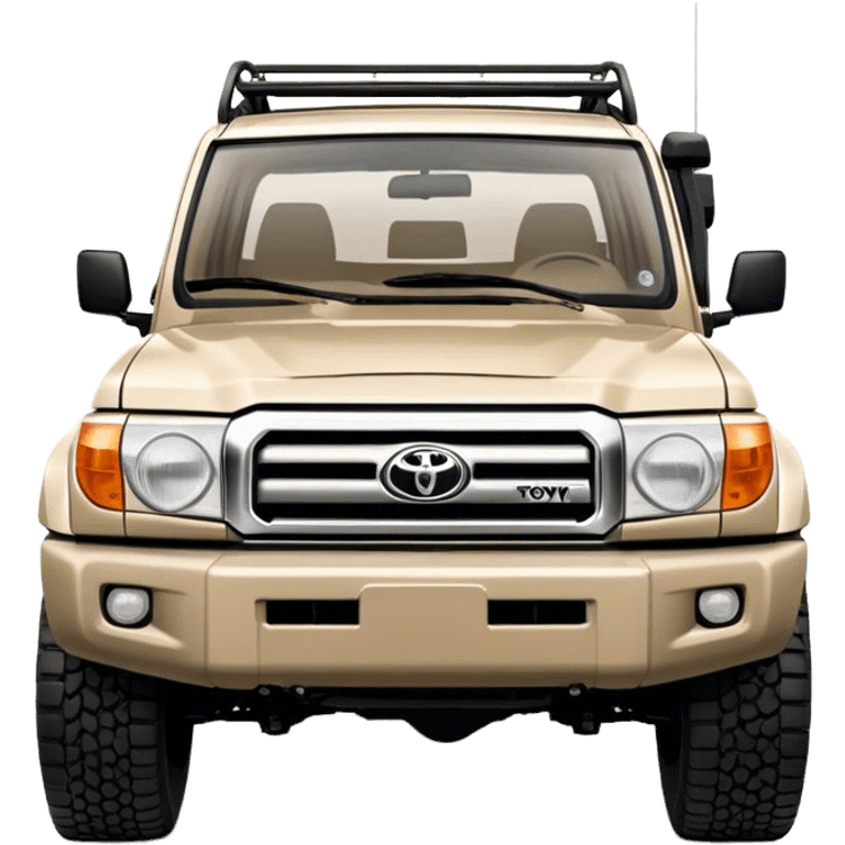 landcruiser 79 series - Toyota (Model Year: 2008) (Iconic colour: sand) emoji