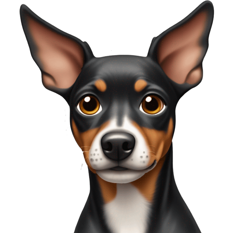 Pinscher with merle colour emoji