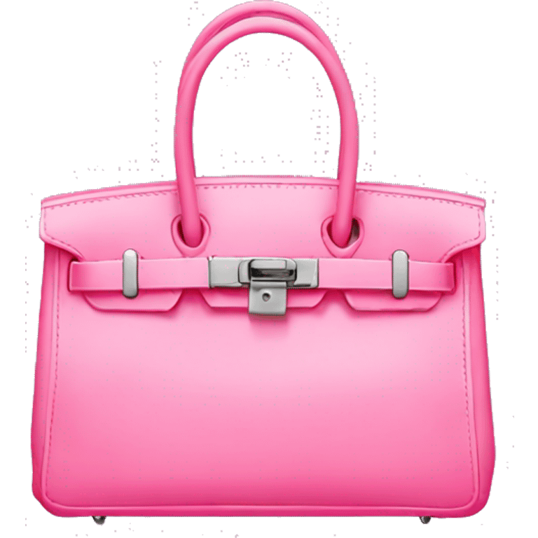 Birkin bag pink emoji