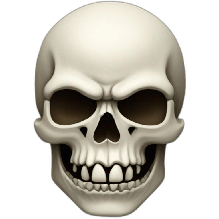 headbanger skull emoji