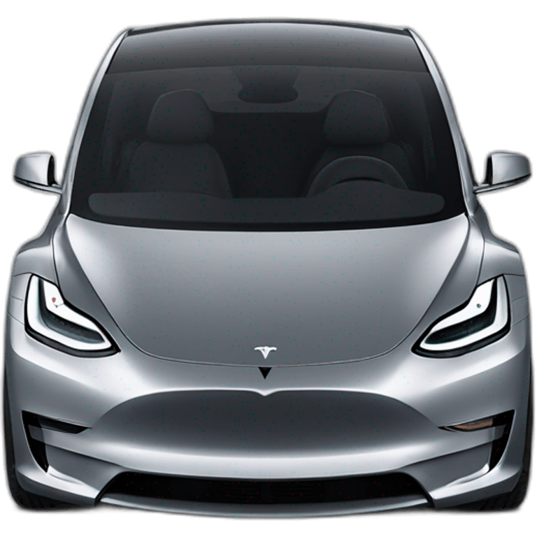 tesla model y car photo emoji