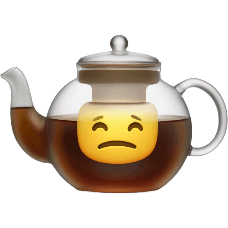 Glass tea pot emoji