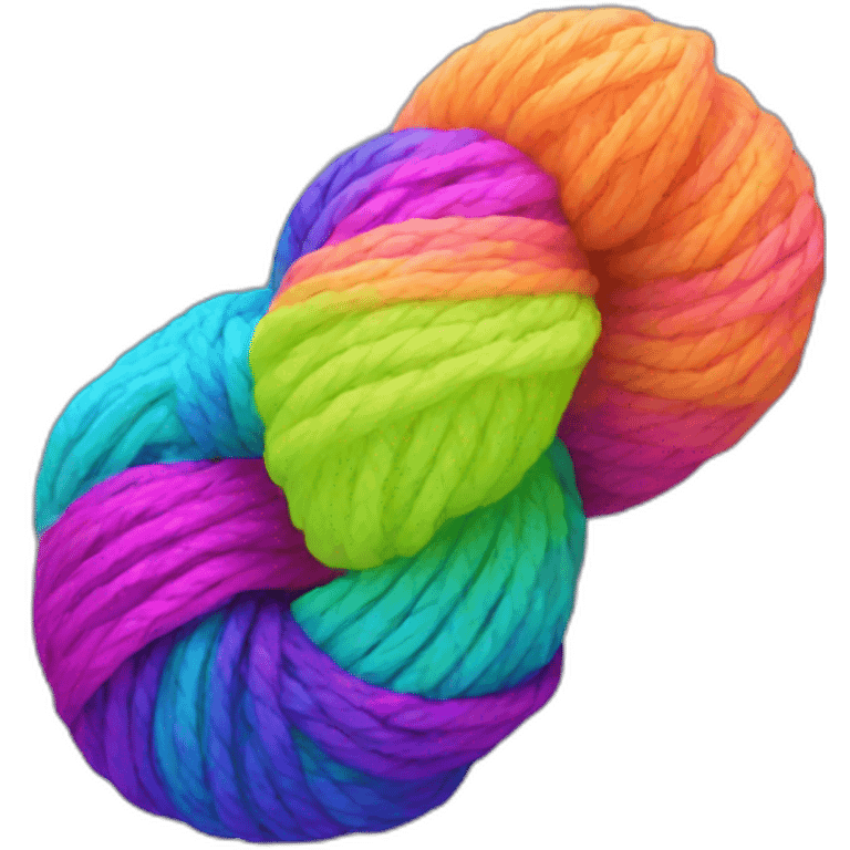 neon yarn emoji