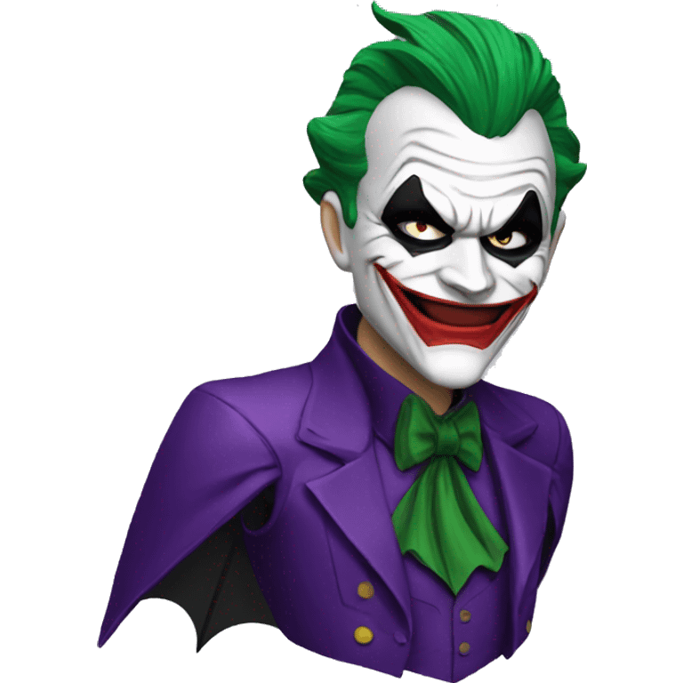 Joker as batman emoji