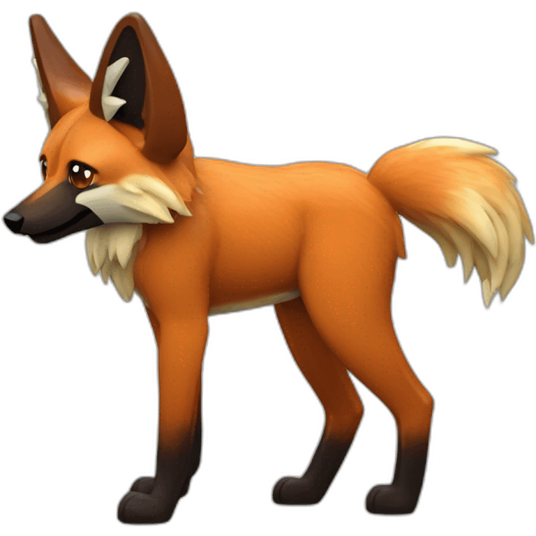 maned wolf legoshi emoji