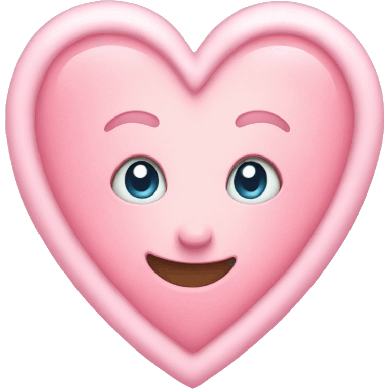 Pastel heart emoji