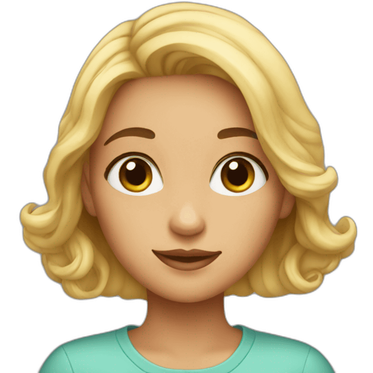 Beautiful girl emoji