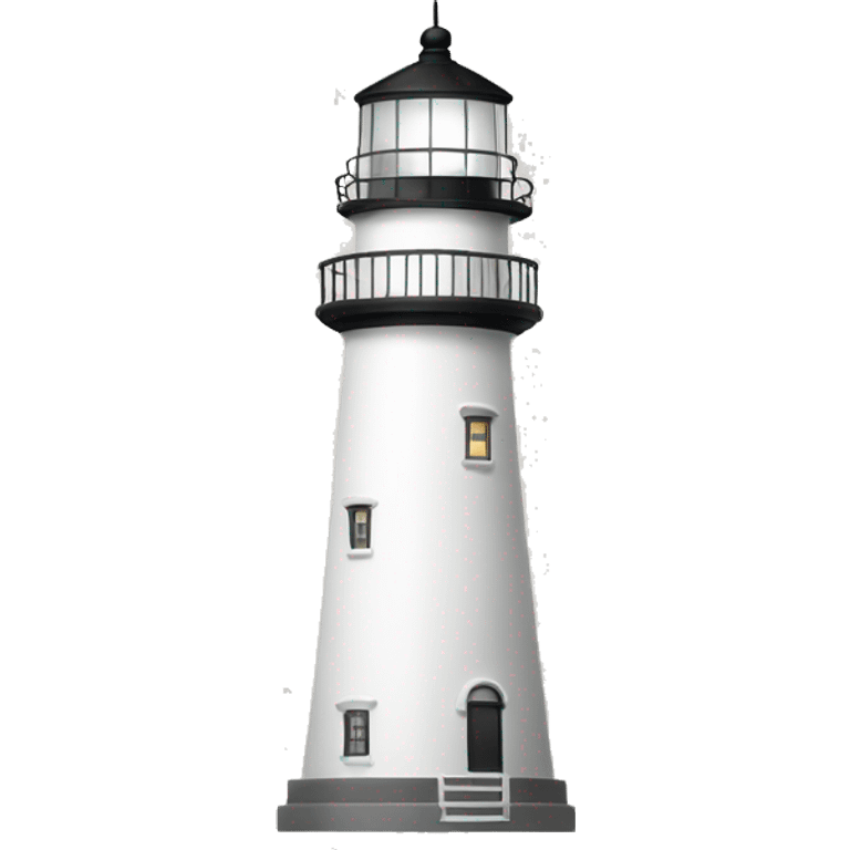 white lighthouse emoji