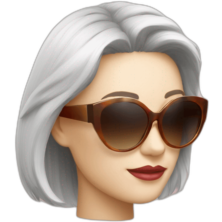 Elizabeth 2 sunglass emoji