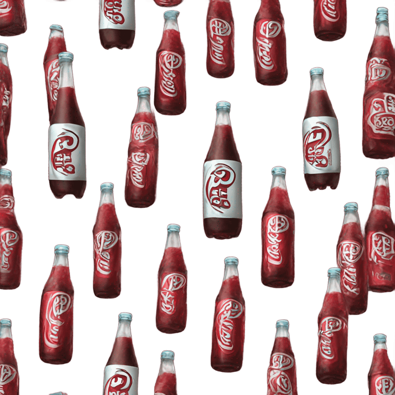 Dr Pepper bottle emoji