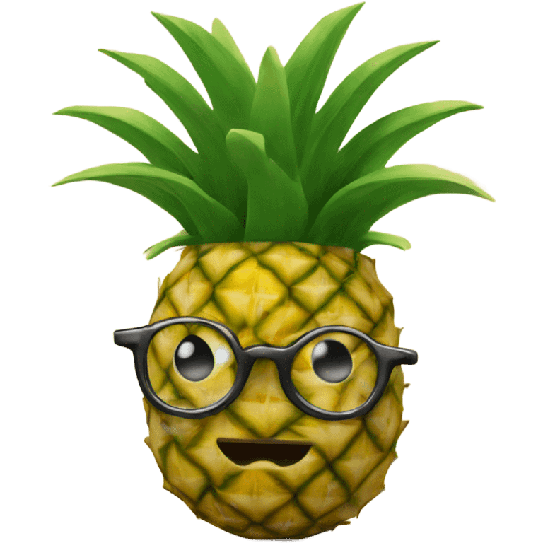 pineapple with gontel emoji