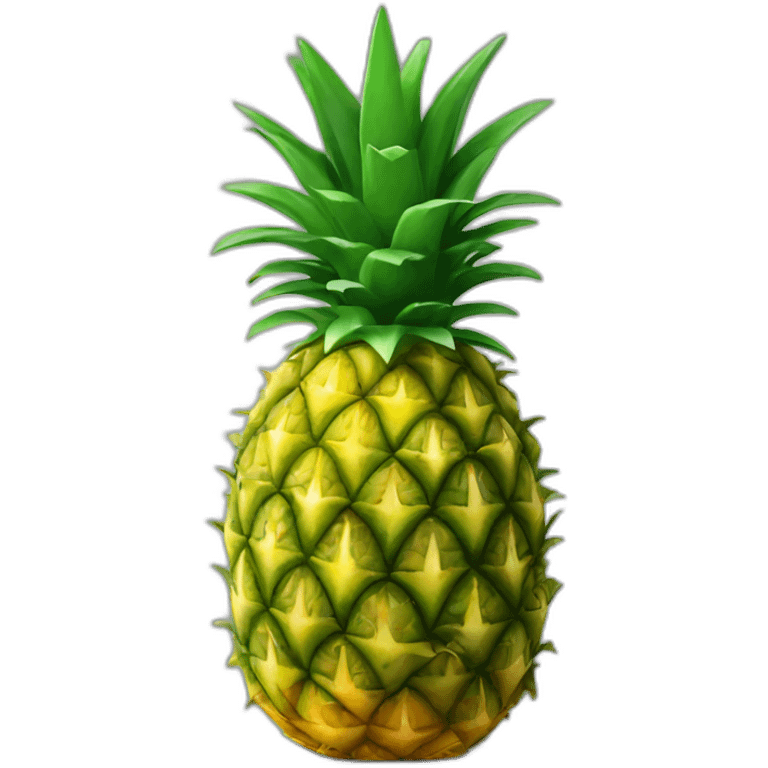 prickly pineapple emoji