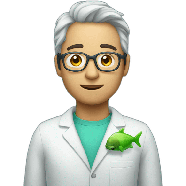 biologist under sea emoji