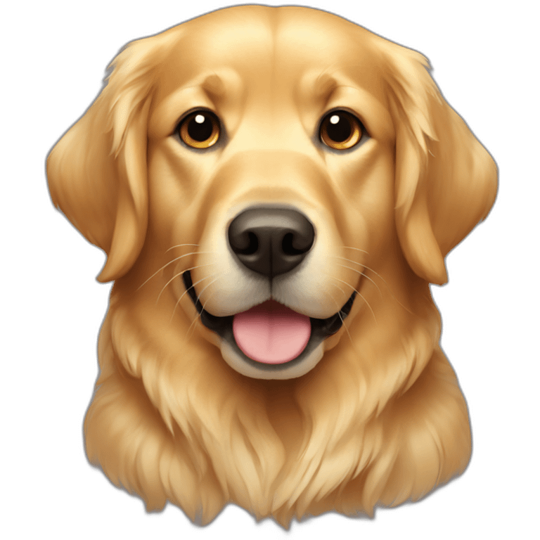 golden retriever emoji